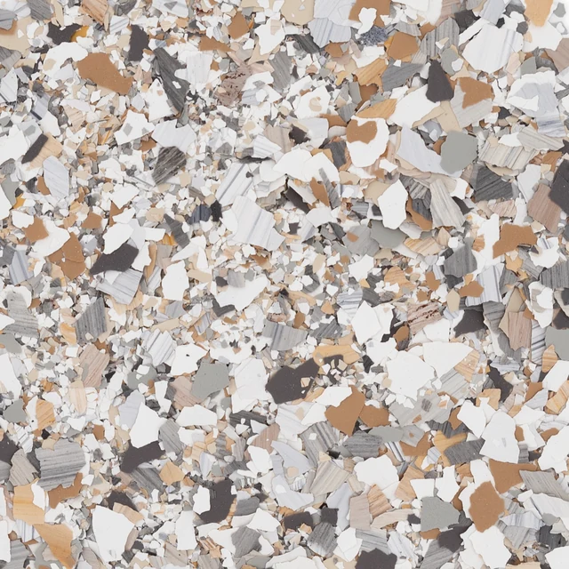 Claystone floor coating finish
