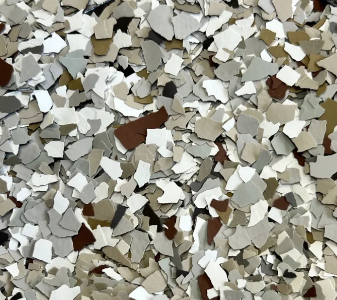 Creek Bed floor coating finish
