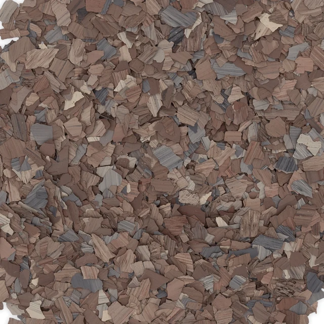 Garnet floor coating finish