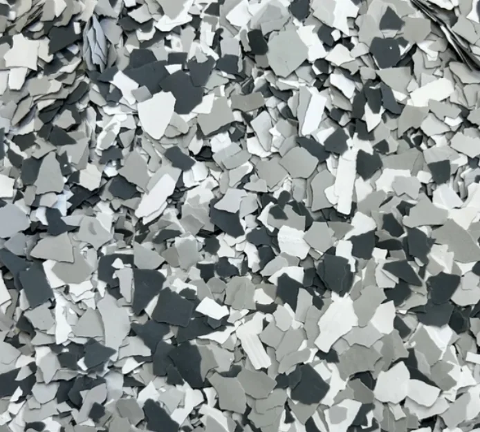 Gravel floor coating finish