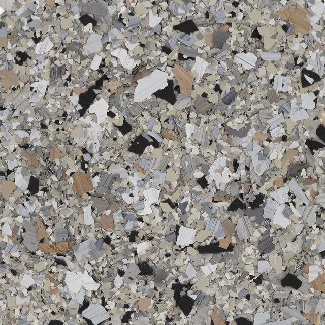 Shale floor coating finish