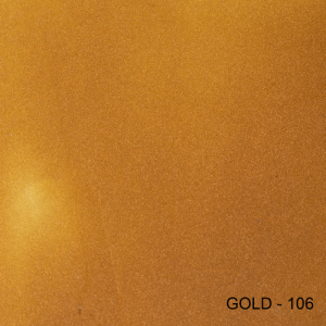 Gold floor coating finish