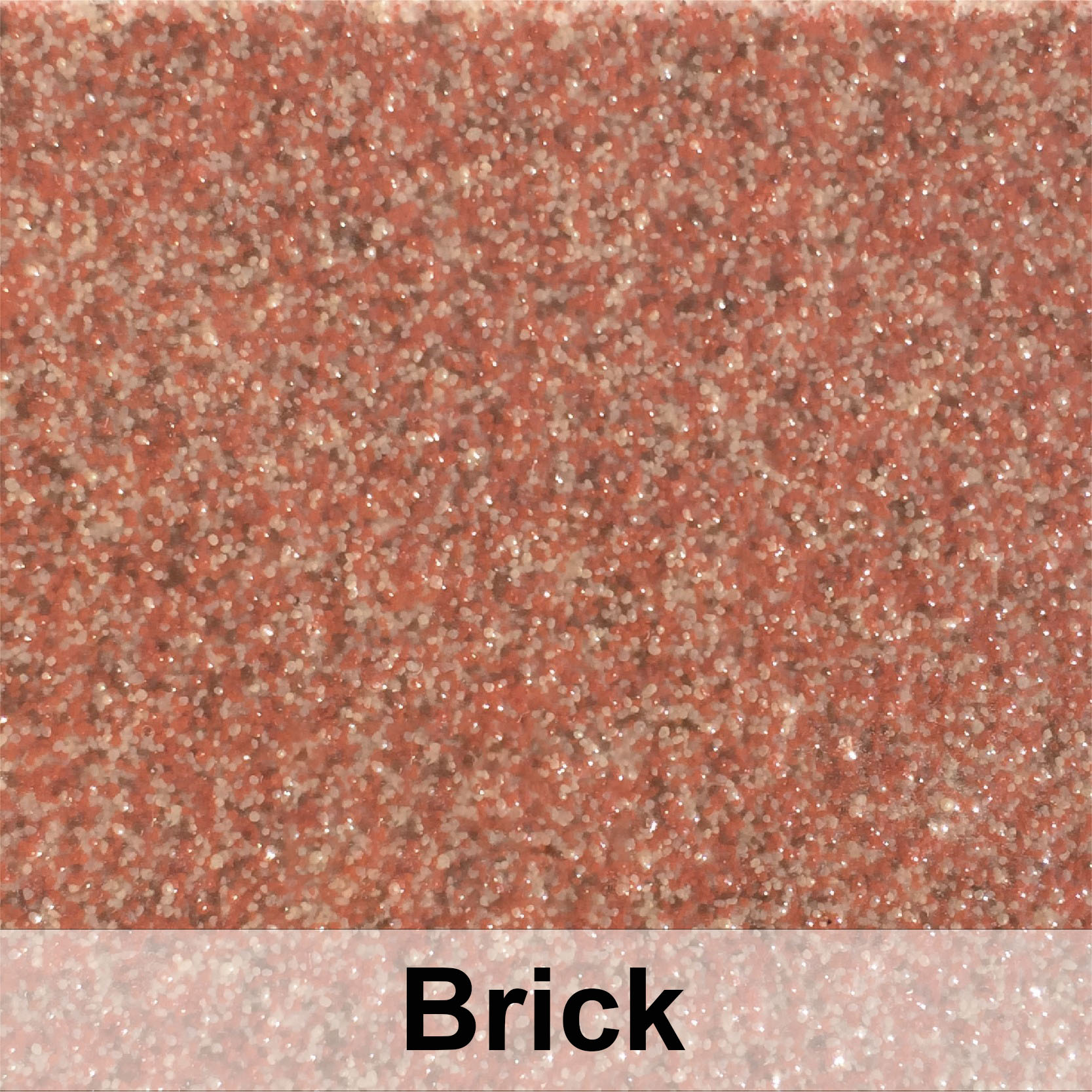 Brick floor coating finish