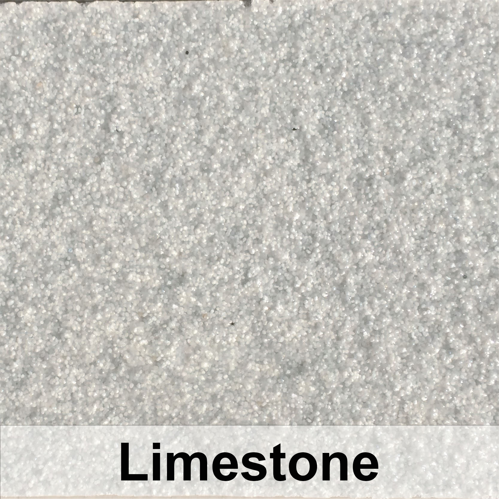 Limestone floor coating finish
