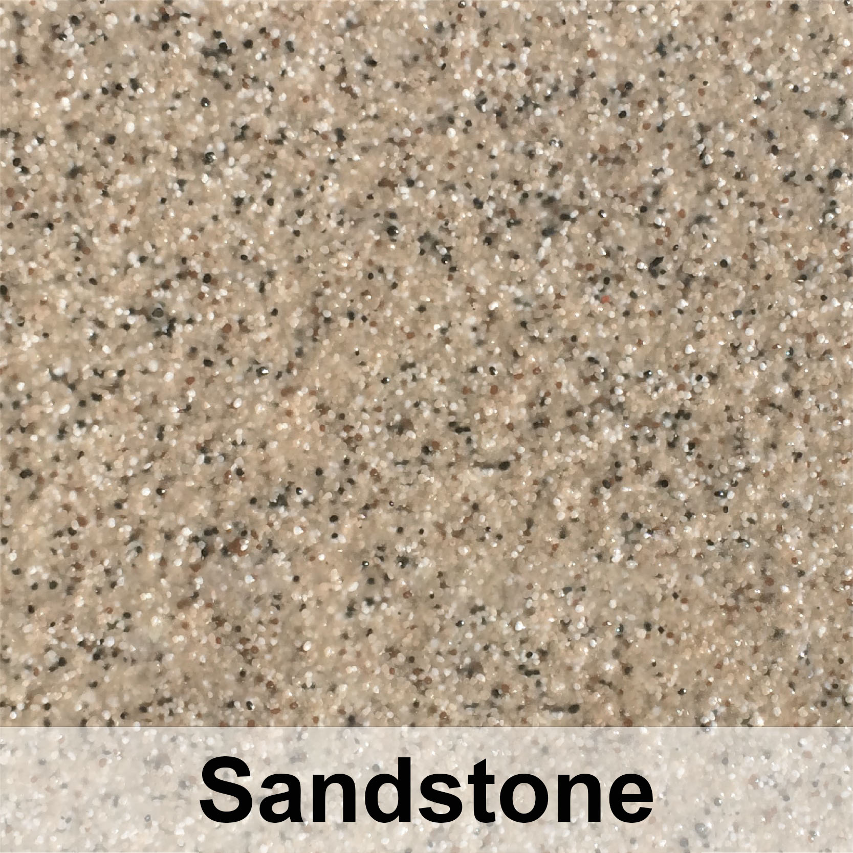 Sandstone floor coating finish